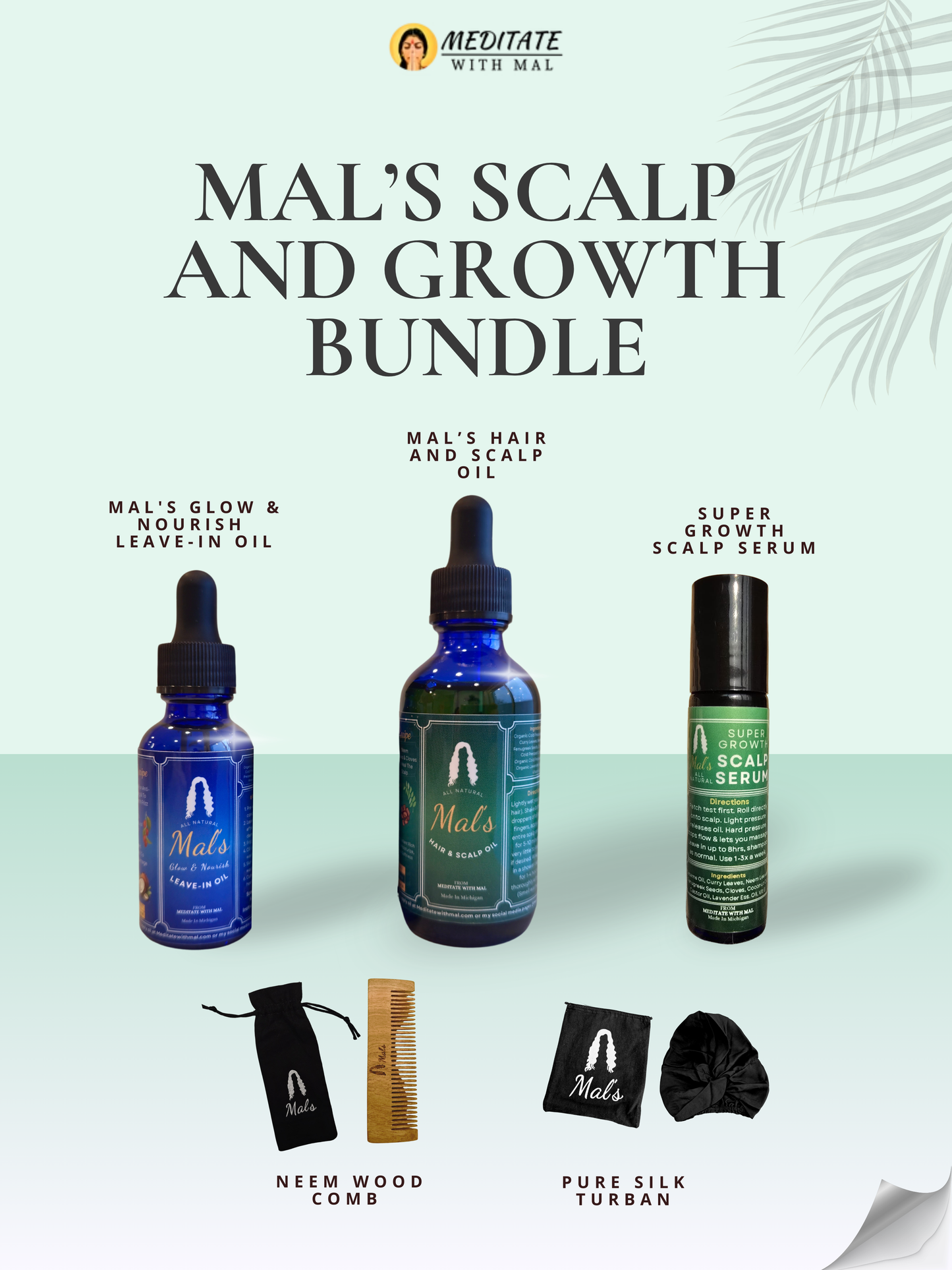 Mal's Scalp and Silk Bundle