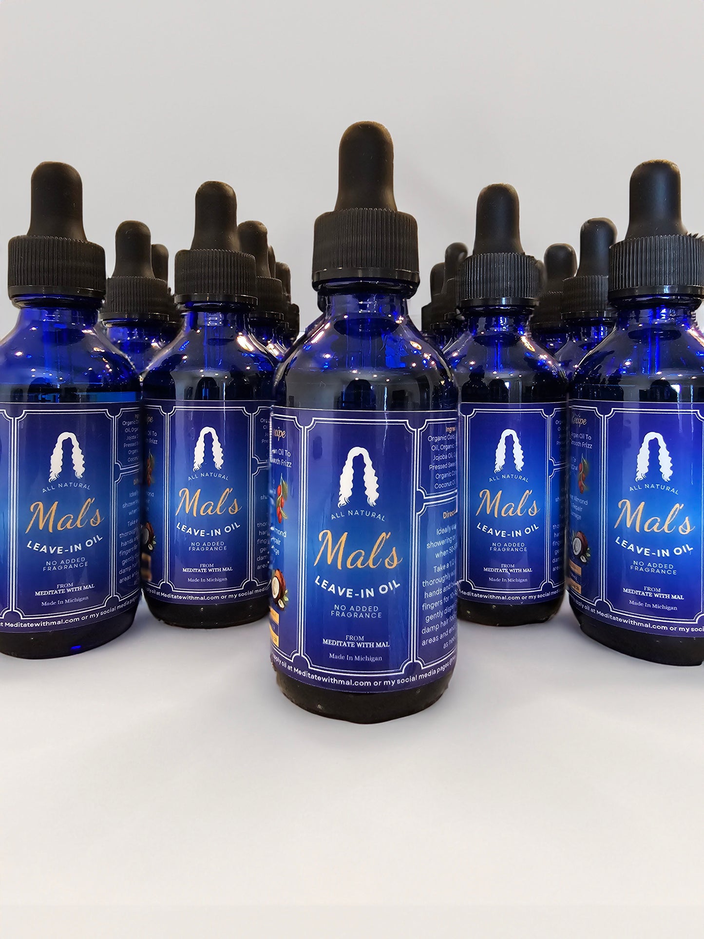 Mal's Glow & Nourish Leave-In Oil